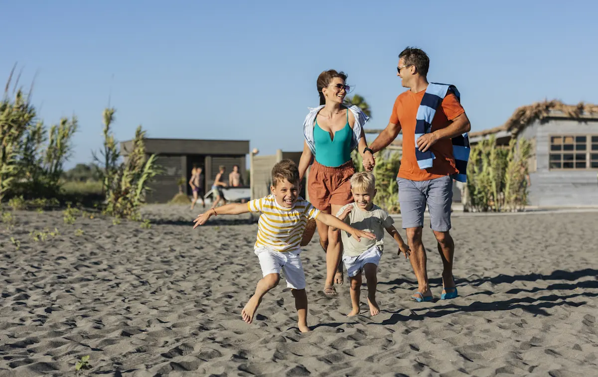 Une famille l'île d'Oléron